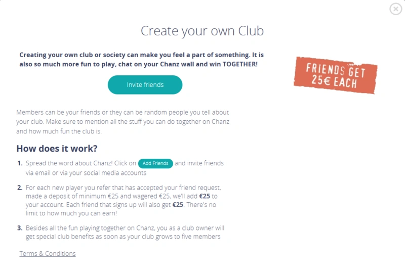 chanz club page